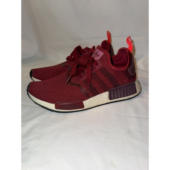 Adidas NMD R1 G27937 Women's Sneakers 7.5 Noble Maroon Athletic Running Shoes - Picture 1 of 8